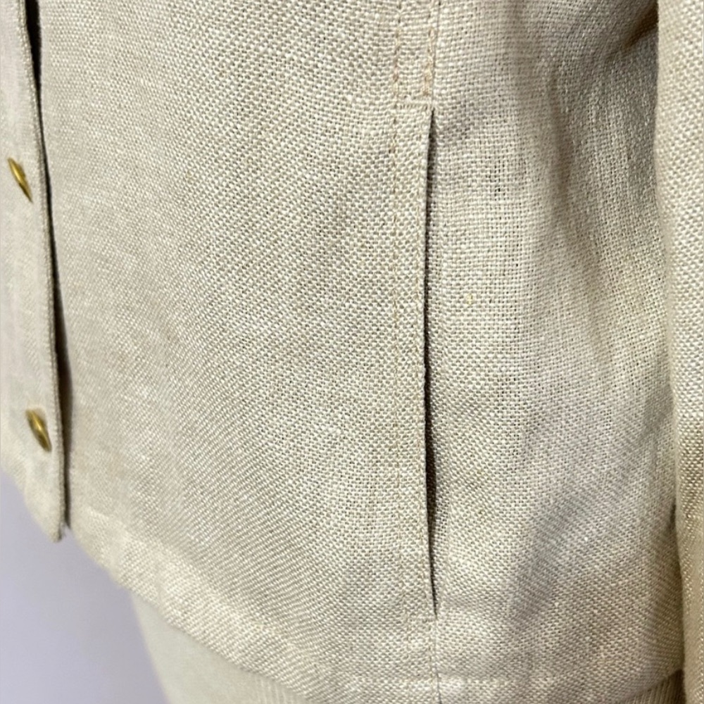 J.McLaughlin Linen Colby Jacket - Picture 14 of 16